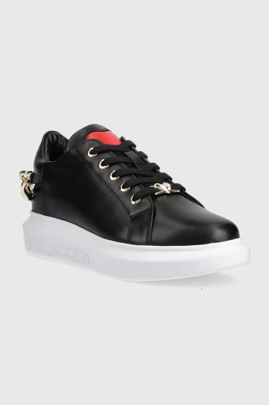 Γυναικεία Sneakers Αθλητικά Love Moschino μαύρο 2 Γυναικεία Sneakers Αθλητικά Love Moschino μαύρο - Image 2