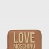 Γυναικεία Πορτοφόλια Πορτοφόλι Love Moschino καφέ