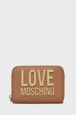 Γυναικεία Πορτοφόλια Πορτοφόλι Love Moschino καφέ