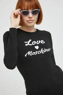 Γυναικεία Μακρυμάνικο Longsleeve Love Moschino μαύρο -Love Moschino Κατάστημα unnamed file 2187