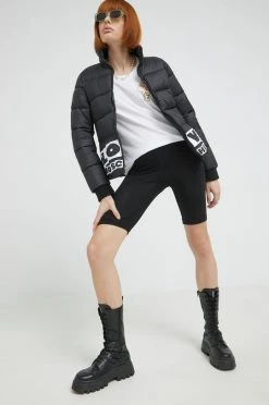 Γυναικεία Κοντά μπουφάν Μπουφάν Love Moschino μαύρο,