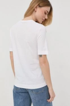 Γυναικεία Κοντομάνικο Βαμβακερό μπλουζάκι Love Moschino άσπρο -Love Moschino Κατάστημα unnamed file 2251