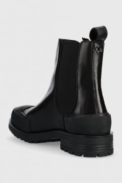 Γυναικεία Μποτάκια Δερμάτινες μπότες τσέλσι Love Moschino χρώμα: μαύρο, -Love Moschino Κατάστημα unnamed file 228