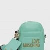 Γυναικεία Τσαντάκια μέσης Σακίδιο Love Moschino τιρκουάζ