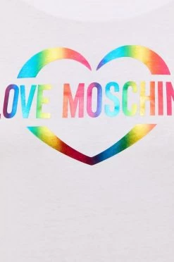 Γυναικεία Φορέματα Βαμβακερό φόρεμα Love Moschino άσπρο, -Love Moschino Κατάστημα unnamed file 2317