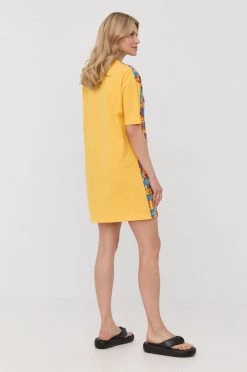 Γυναικεία Φορέματα Βαμβακερό φόρεμα Love Moschino κίτρινο, -Love Moschino Κατάστημα unnamed file 2325