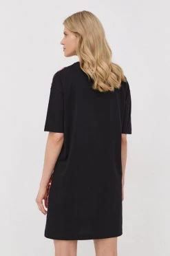 Γυναικεία Φορέματα Βαμβακερό φόρεμα Love Moschino μαύρο, -Love Moschino Κατάστημα unnamed file 2335