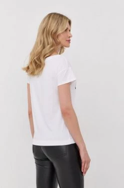 Γυναικεία Κοντομάνικο Βαμβακερό μπλουζάκι Love Moschino μαύρο -Love Moschino Κατάστημα unnamed file 2340