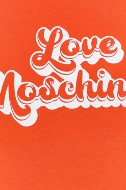 Γυναικεία Φορέματα Βαμβακερό φόρεμα Love Moschino πορτοκαλί, -Love Moschino Κατάστημα unnamed file 2376