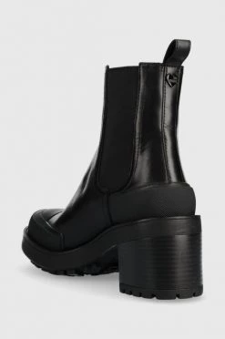 Γυναικεία Μποτάκια Δερμάτινες μπότες τσέλσι Love Moschino χρώμα: μαύρο, -Love Moschino Κατάστημα unnamed file 238