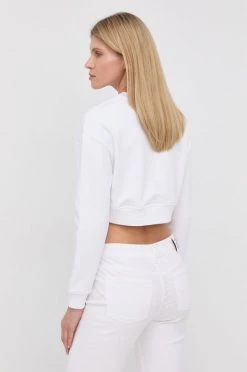 Γυναικεία Χωρίς φερμουάρ Βαμβακερή μπλούζα Love Moschino χρώμα: άσπρο, -Love Moschino Κατάστημα unnamed file 2384