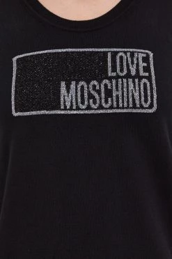 Γυναικεία Φορέματα Βαμβακερό φόρεμα Love Moschino μαύρο, -Love Moschino Κατάστημα unnamed file 2391
