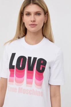 Γυναικεία Φορέματα Φόρεμα Love Moschino άσπρο, -Love Moschino Κατάστημα unnamed file 2395