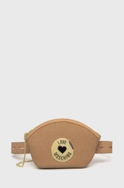 Γυναικεία Τσάντες χιαστί Τσάντα Love Moschino μπεζ