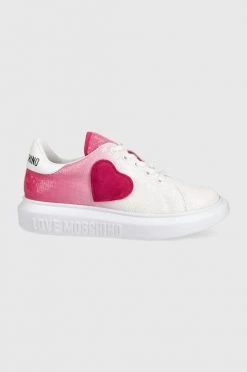 Γυναικεία Sneakers Υποδήματα Love Moschino άσπρο