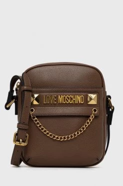 Γυναικεία Τσάντες χιαστί Τσάντα Love Moschino καφέ