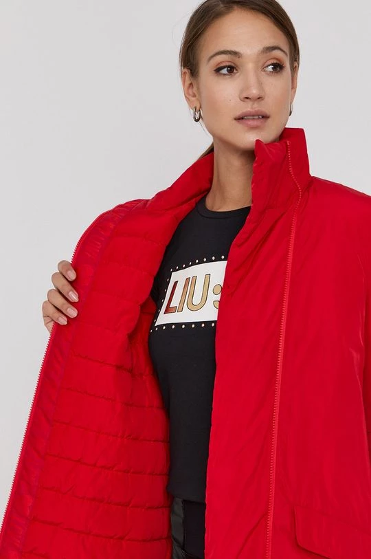 Γυναικεία Μακριά μπουφάν Μπουφάν Love Moschino χρώμα: κόκκινο 6 Γυναικεία Μακριά μπουφάν Μπουφάν Love Moschino χρώμα: κόκκινο - Image 6