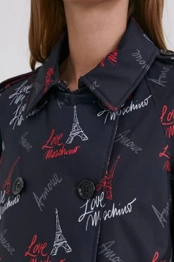 Γυναικεία Παλτά Παλτό Love Moschino χρώμα: μαύρο -Love Moschino Κατάστημα unnamed file 2478