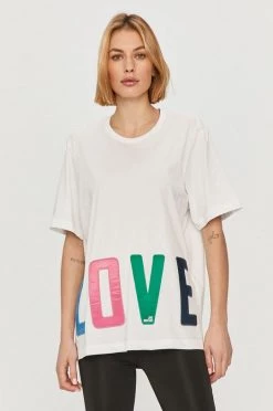 Γυναικεία Κοντομάνικο Love Moschino - Μπλουζάκι φούξια