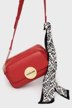 Γυναικεία Τσάντες χιαστί Τσάντα Love Moschino κόκκινο