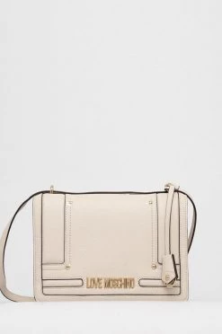 Γυναικεία Τσάντες χιαστί Τσάντα Love Moschino μπεζ