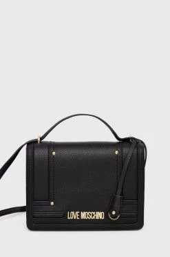 Γυναικεία Τσάντες χιαστί Τσάντα Love Moschino μαύρο