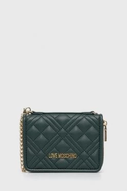 Γυναικεία Πορτοφόλια Πορτοφόλι Love Moschino πράσινο