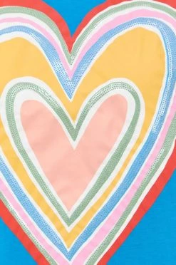 Γυναικεία Κοντομάνικο Βαμβακερό μπλουζάκι Love Moschino χάλυβα μπλε -Love Moschino Κατάστημα unnamed file 2581