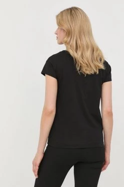 Γυναικεία Κοντομάνικο Βαμβακερό μπλουζάκι Love Moschino μαύρο -Love Moschino Κατάστημα unnamed file 2594