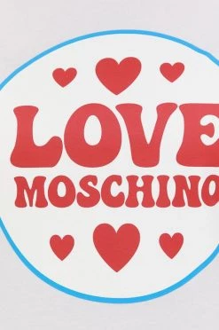 Γυναικεία Κοντομάνικο Μπλουζάκι Love Moschino άσπρο -Love Moschino Κατάστημα unnamed file 2606