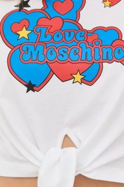 Γυναικεία Αμάνικος Βαμβακερό τοπ Love Moschino άσπρο -Love Moschino Κατάστημα unnamed file 2616