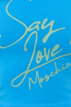 Γυναικεία Αμάνικος Top Love Moschino χάλυβα μπλε -Love Moschino Κατάστημα unnamed file 2630