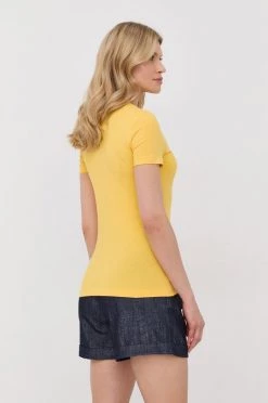 Γυναικεία Κοντομάνικο Μπλουζάκι Love Moschino κίτρινο -Love Moschino Κατάστημα unnamed file 2633