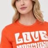 Γυναικεία Κοντομάνικο Μπλουζάκι Love Moschino πορτοκαλί