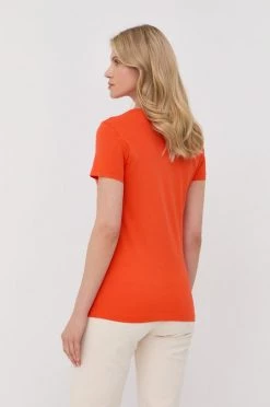 Γυναικεία Κοντομάνικο Μπλουζάκι Love Moschino πορτοκαλί -Love Moschino Κατάστημα unnamed file 2649