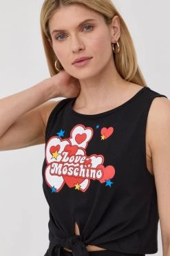 Γυναικεία Αμάνικος Βαμβακερό τοπ Love Moschino μαύρο 10 Γυναικεία Αμάνικος Βαμβακερό τοπ Love Moschino μαύρο -Love Moschino Κατάστημα unnamed file 2666