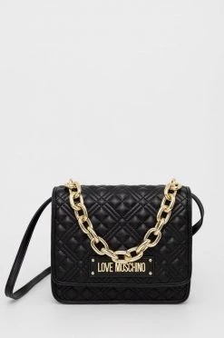 Γυναικεία Τσάντες χιαστί Τσάντα Love Moschino μαύρο