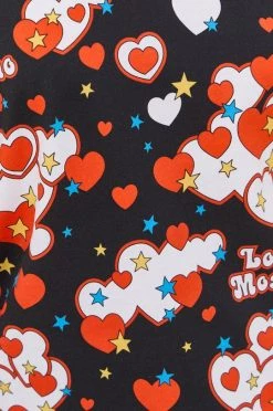 Γυναικεία Κοντομάνικο Βαμβακερό μπλουζάκι Love Moschino μαύρο -Love Moschino Κατάστημα unnamed file 2736