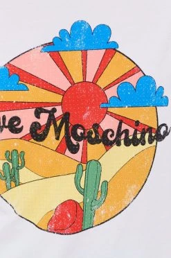 Γυναικεία Κοντομάνικο Μπλουζάκι Love Moschino άσπρο -Love Moschino Κατάστημα unnamed file 2746