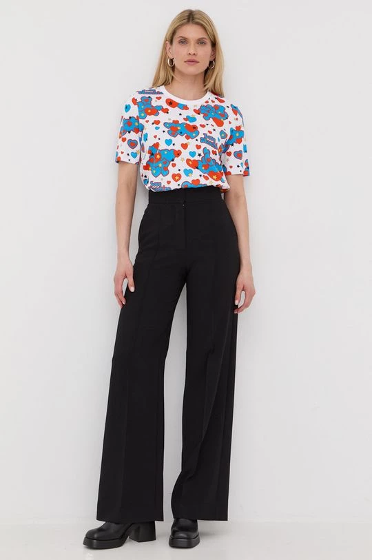 Γυναικεία Κοντομάνικο Βαμβακερό μπλουζάκι Love Moschino άσπρο 2 Γυναικεία Κοντομάνικο Βαμβακερό μπλουζάκι Love Moschino άσπρο - Image 2