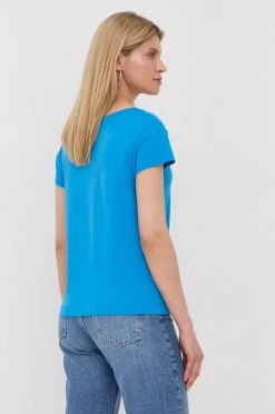 Γυναικεία Κοντομάνικο Βαμβακερό μπλουζάκι Love Moschino λευκό -Love Moschino Κατάστημα unnamed file 2754