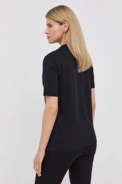 Γυναικεία Κοντομάνικο Μπλουζάκι Love Moschino χρώμα: μαύρο -Love Moschino Κατάστημα unnamed file 2772