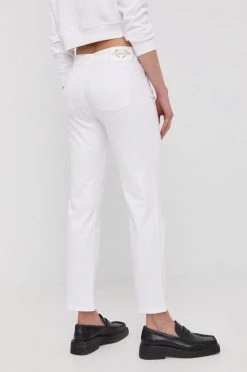 Γυναικεία Straight και Regular Τζιν παντελονι Love Moschino χρώμα: άσπρο, -Love Moschino Κατάστημα unnamed file 2777