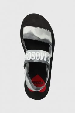 Γυναικεία Σανδάλια Love Moschino χρώμα: γκρι -Love Moschino Κατάστημα unnamed file 2787