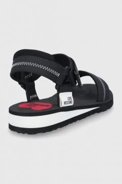 Γυναικεία Σανδάλια Love Moschino χρώμα: μαύρο -Love Moschino Κατάστημα unnamed file 2801