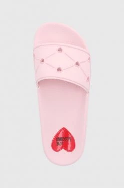 Γυναικεία Σαγιονάρες Love Moschino - Παντόφλες Love Moschino - Παντόφλες παστέλ ροζ -Love Moschino Κατάστημα unnamed file 2812