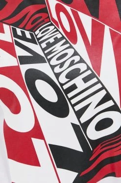 Γυναικεία Κοντομάνικο Βαμβακερό μπλουζάκι Love Moschino άσπρο -Love Moschino Κατάστημα unnamed file 2828