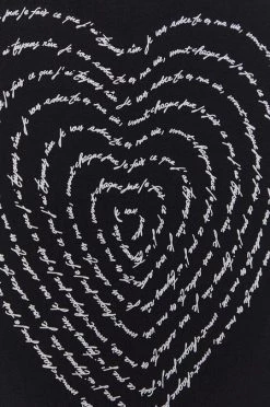 Γυναικεία Χωρίς φερμουάρ Βαμβακερή μπλούζα Love Moschino χρώμα: μαύρο -Love Moschino Κατάστημα unnamed file 2892