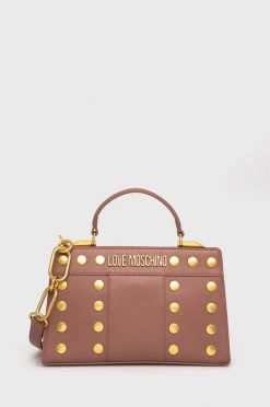 Γυναικεία Τσάντες χιαστί Τσάντα Love Moschino ροζ