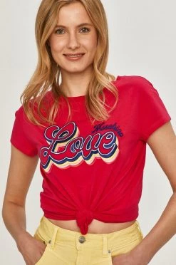 Γυναικεία Κοντομάνικο Μπλουζάκι Love Moschino ροζ -Love Moschino Κατάστημα unnamed file 2915